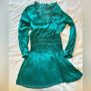 Anthropologie | Elegant Teal Dress